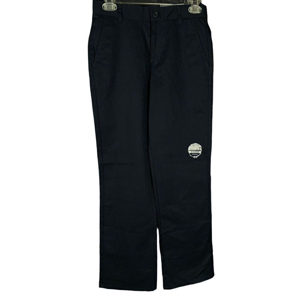 New Nautica Boy's Pants Size 14 Regular Blue Adjustable Waist School Uniform